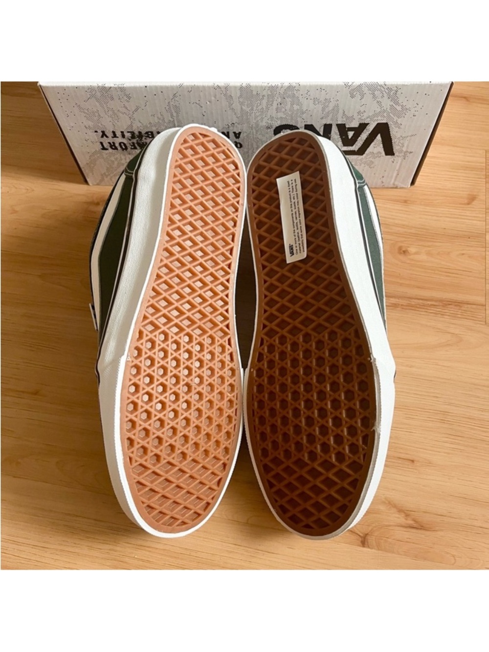Vans Chukka Low Sidestripe Shoes Green Gables Women 10.0 US Mens 8.5 US - Picture 12 of 13
